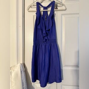 American Eagle Outfitters Royal Blue Mini Dress